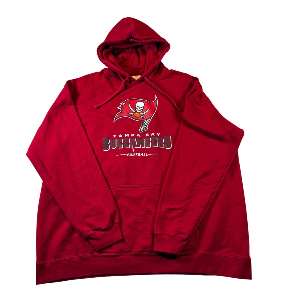 Fanatics NFL Tampa Bay Buccaneers Hoodie Mens 3XL Red Good Graphic NFL Football
